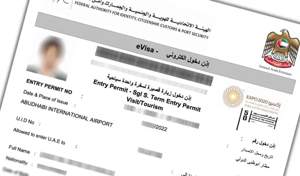 Types of all visa in DUBAI
