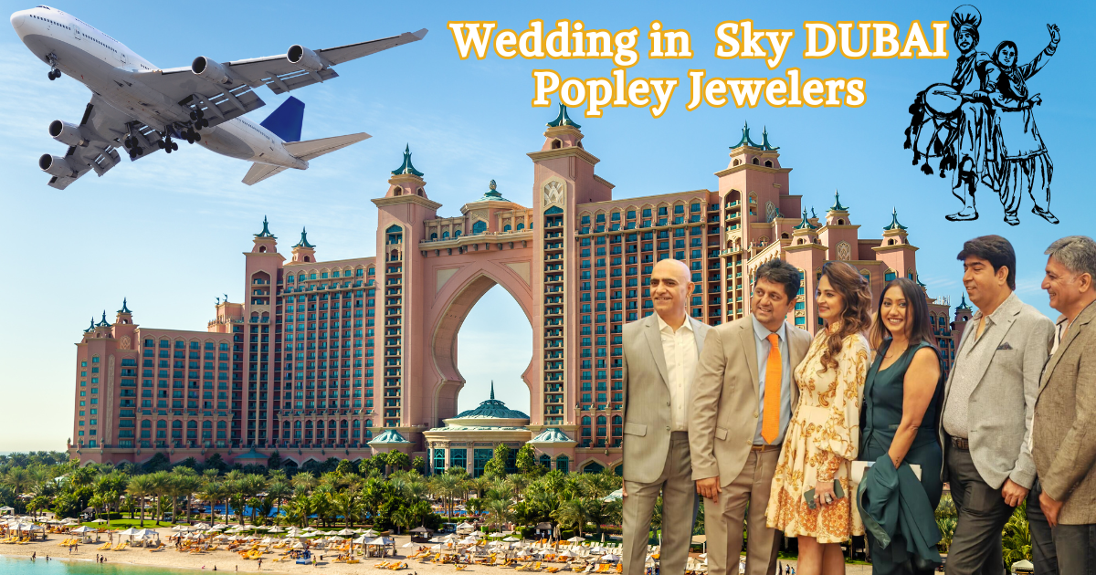 wedding in sky popley jewelers