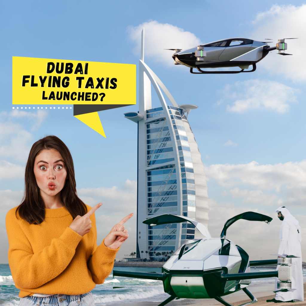 dubai flying taxi service 2026