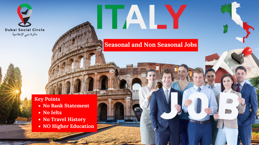 "Discover Italy's seasonal and nonseasonal job opportunities under the 2024 Decreto Flussi law. Navigate employment with ease