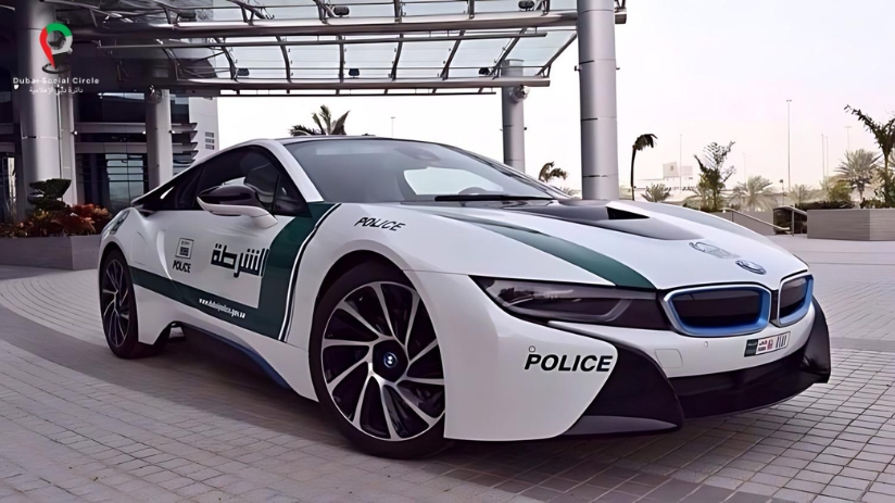 BMW I8 Dubai Police Cars, Fastest police cars, by abu nahyan alnuaimi, dubai, uae.