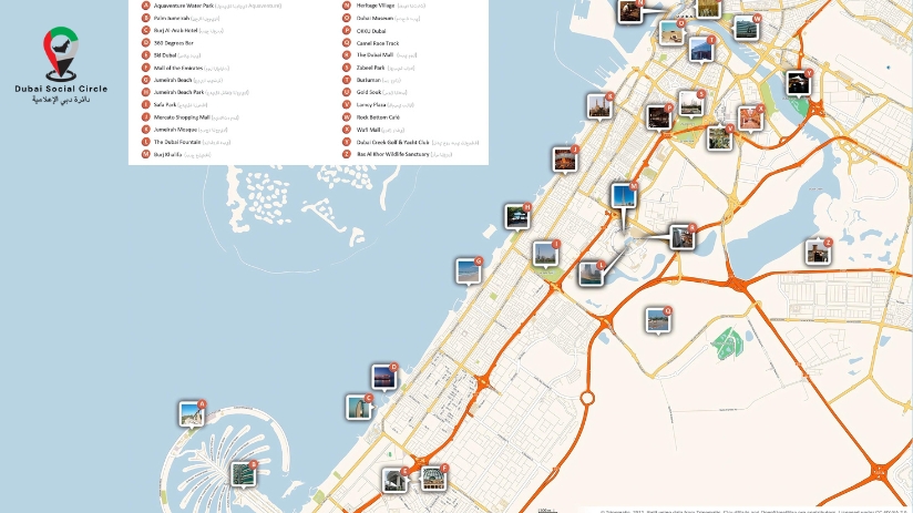 guide to all charts in dxb, dubaisocialcircle.