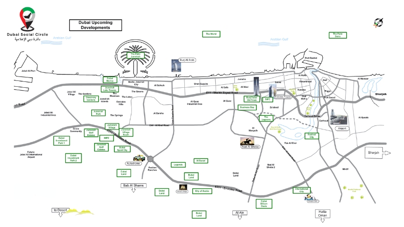 Destination tourist charts, dubaisocialcircle