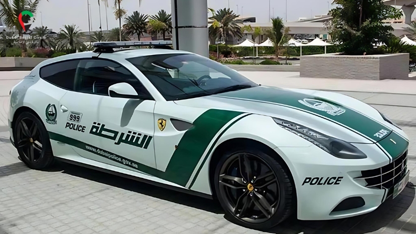 Ferrari Dubai Police Car.