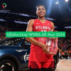 Allisha Gray Makes History at WNBA All-Star Weekend, 2024, Phoenix, USA.