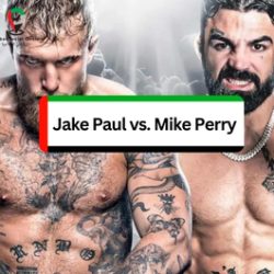 Jake Paul vs. Mike Perry, Boxing, time, date, Sports, Tampa, Florida, USA