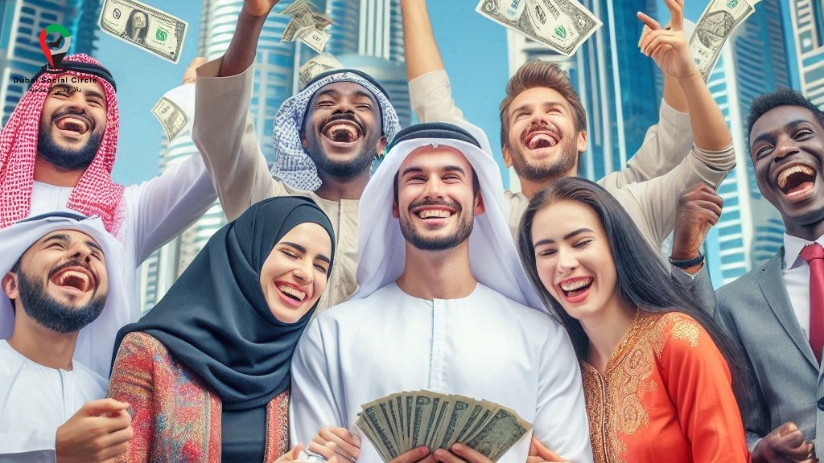 average income in dubai, detailed information with charts, abu nahyan al nuaimi, dubai social cirlce.