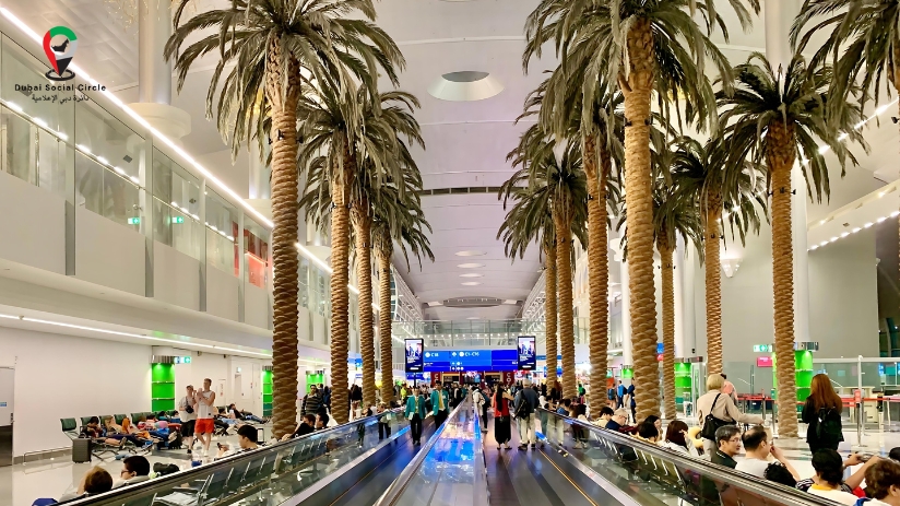 inside DXB terminals, Dubai social circle, Abu Nahyan