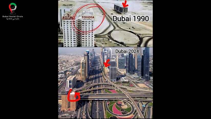 before and after, how the uae and dxb has transformed, DSC Blog.