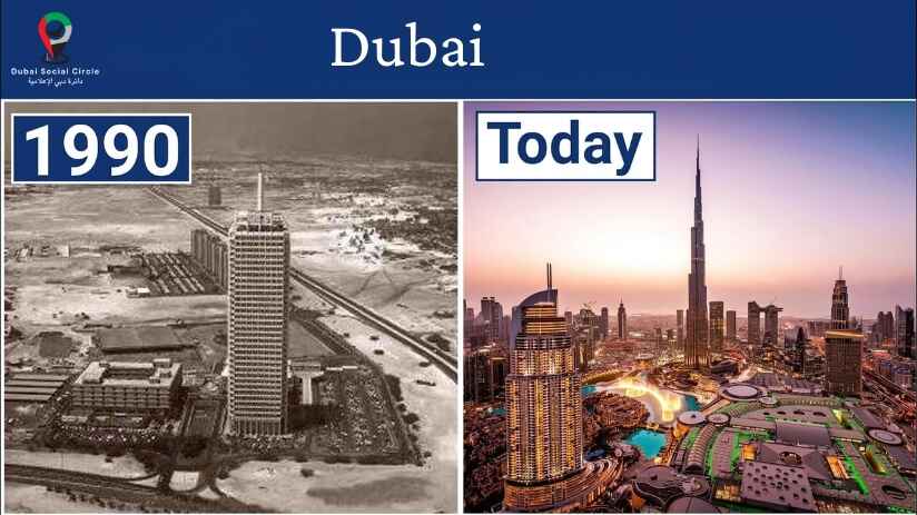 dubai 1990, before and after, dubai in the past, dubai in the present, dubai social circle blog, dubai, uae.